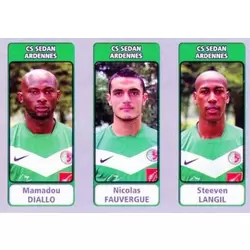 Mamadou Diallo / Nicolas Fauvergue / Steeven Langil - CS Sedan Ardennes