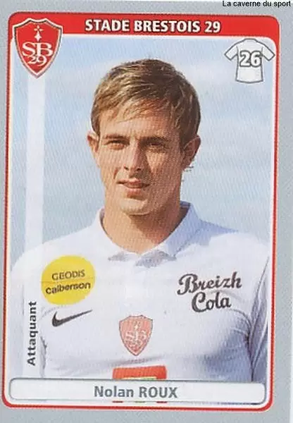 Foot 2011-12 (France) - Nolan Roux - Stade Brestois 29