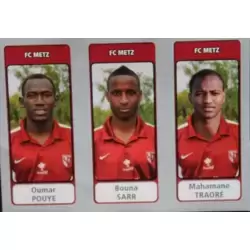 Oumar Pouye / Bouna Sarr / Mahamane Traoré - FC Metz