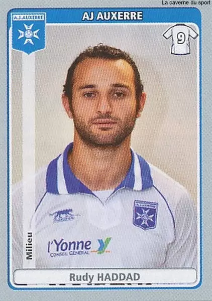 Foot 2011-12 - Rudy Haddad - AJ Auxerre