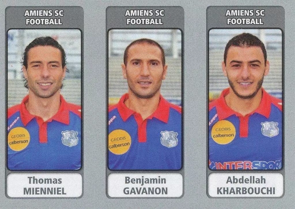 Foot 2011-12 - Thomas Mienniel / Benjamin Gavanon / Abdellah Kharbouchi - Amiens SC Football