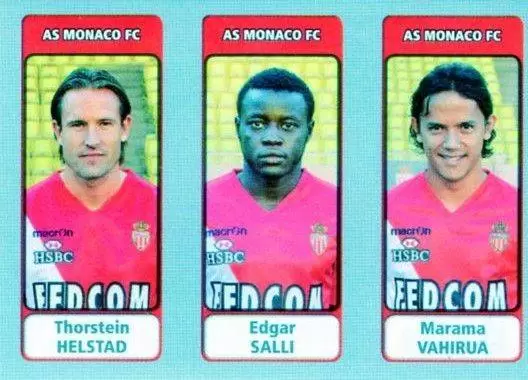 Foot 2011-12 - Thorstein Helstad / Edgar Salli / Marama Vahirua - AS Monaco FC