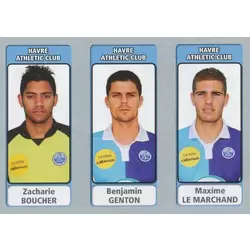 Zacharie Boucher / Benjamin Genton / Maxime Le Marchand - Havre Athlétic Club