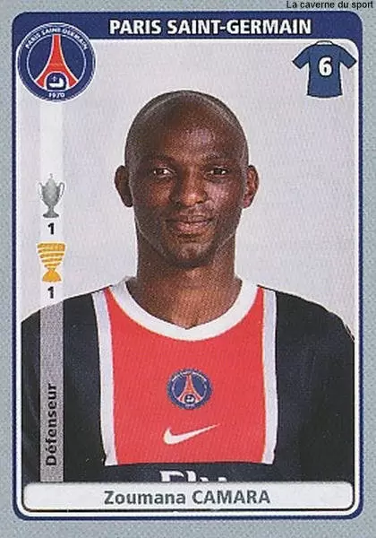 Foot 2011-12 (France) - Zoumana Camara - Paris Saint-Germain