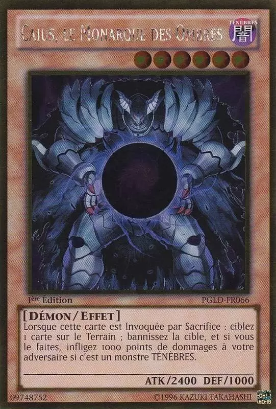 Gold Premium PGLD - Caius, le Monarque des Ombres