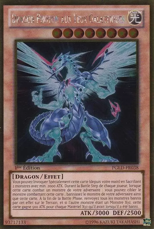 Gold Premium PGLD - Dragon Photon aux Yeux Galactiques
