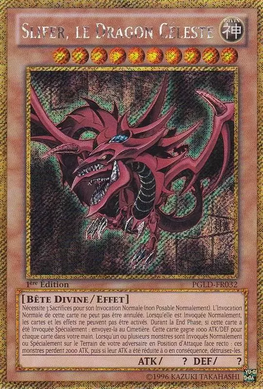 Gold Premium PGLD - Slifer, le Dragon Céleste