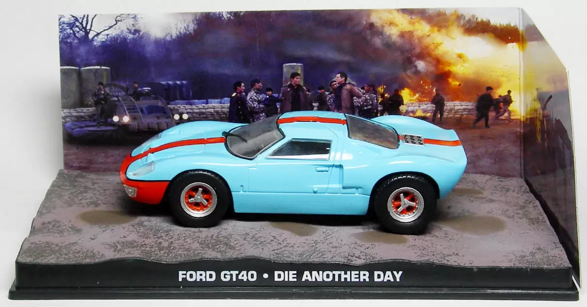 Les voitures de James Bond 007 - Ford GT40