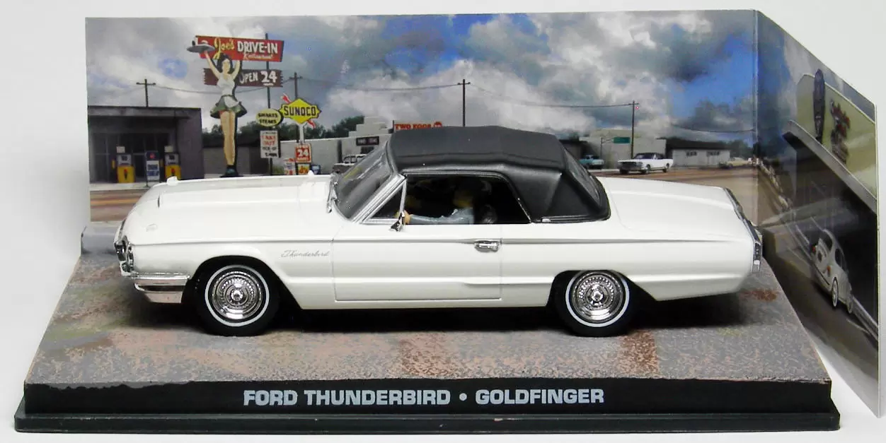 Les voitures de James Bond 007 - Ford Thunderbird (1964)