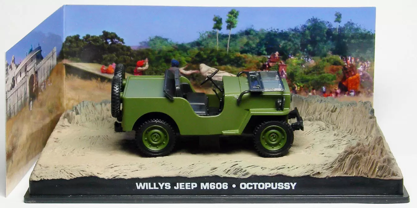 The James Bond Car collection - Jeep Willys M606