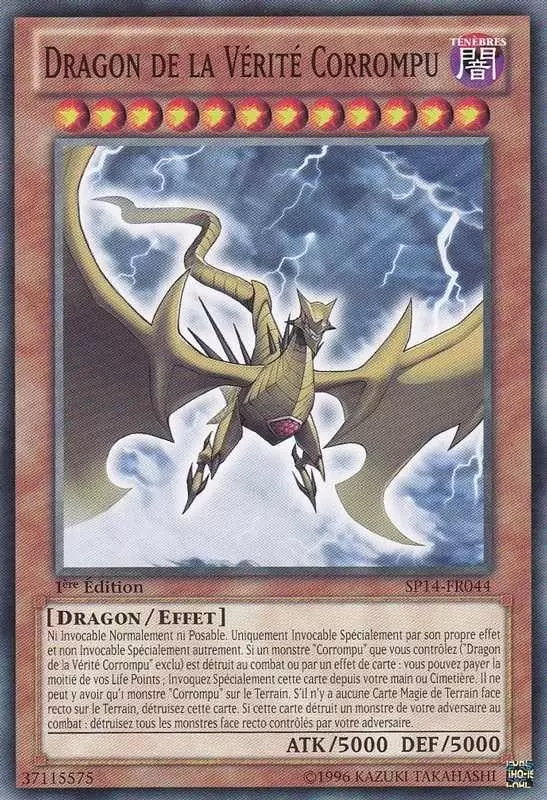 Pack Etoile 2014 SP14 - Dragon de la Vérité Corrompu