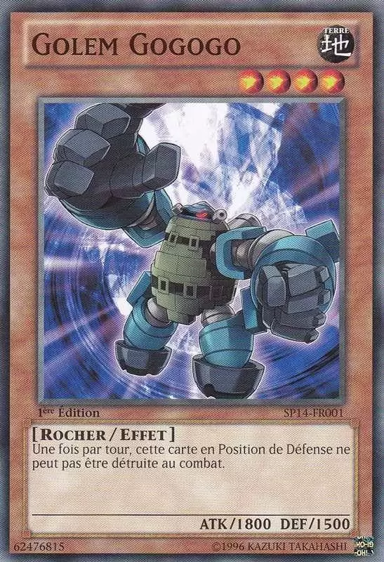 Pack Etoile 2014 SP14 - Golem Gogogo