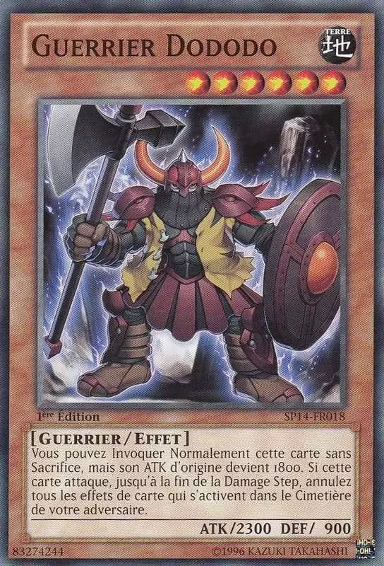 Pack Etoile 2014 SP14 - Guerrier Dododo