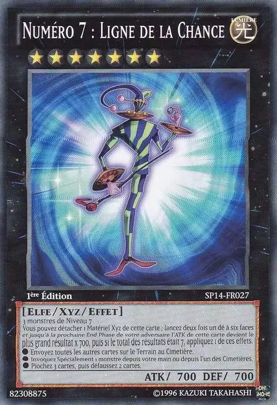 Pack Etoile 2014 SP14 - Numéro 7 : Ligne de la Chance