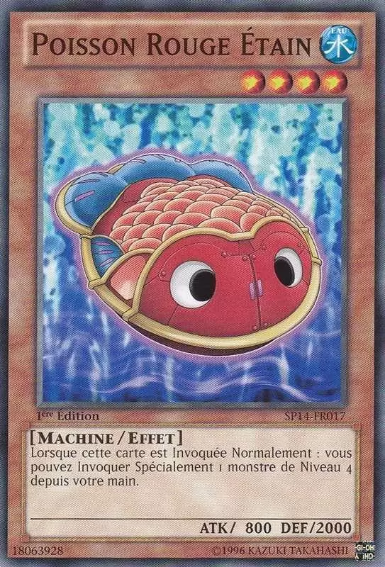 Pack Etoile 2014 SP14 - Poisson Rouge Étain