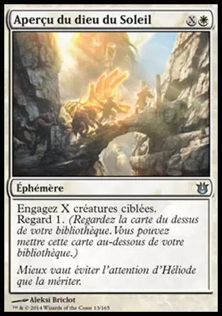Born of the Gods - Aperçu du dieu du Soleil