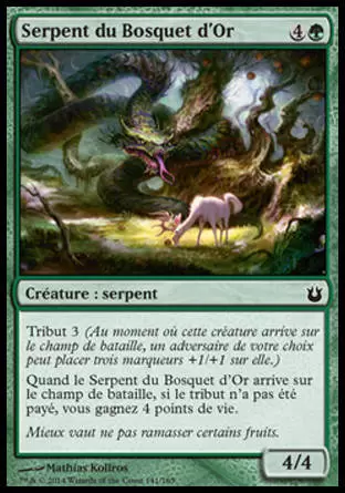 Born of the Gods - Serpent du Bosquet d\'Or