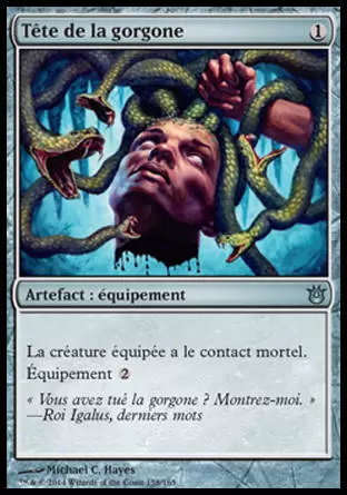 Born of the Gods - Tête de la gorgone