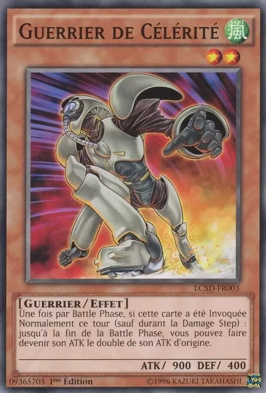 Collection Légendaire 5d\'s LC5D - Guerrier de Célérité