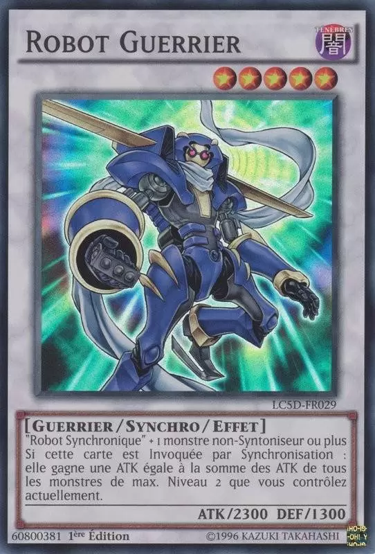 Collection Légendaire 5d\'s LC5D - Robot Guerrier