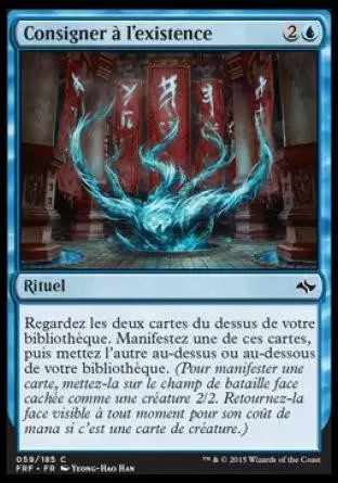 Destin Reforgé - Consigner à l\'existence