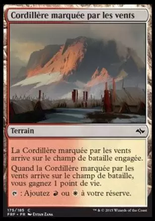 Destin Reforgé - Cordillère marquée par les vents