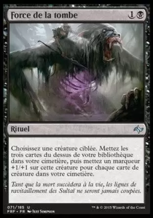 Destin Reforgé - Force de la tombe