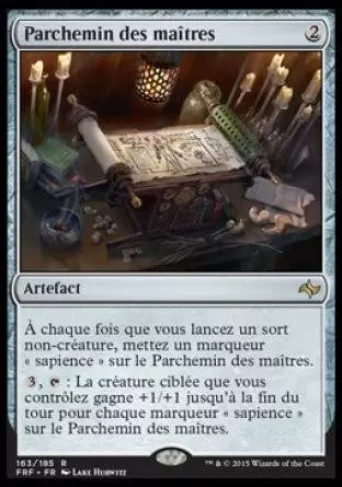 Destin Reforgé - Parchemin des maîtres