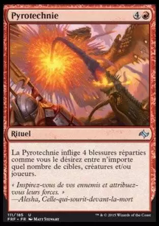 Destin Reforgé - Pyrotechnie