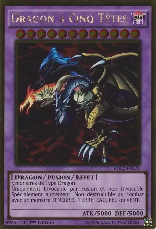 Gold Premium 2 PGL2 - Dragon à Cinq Têtes