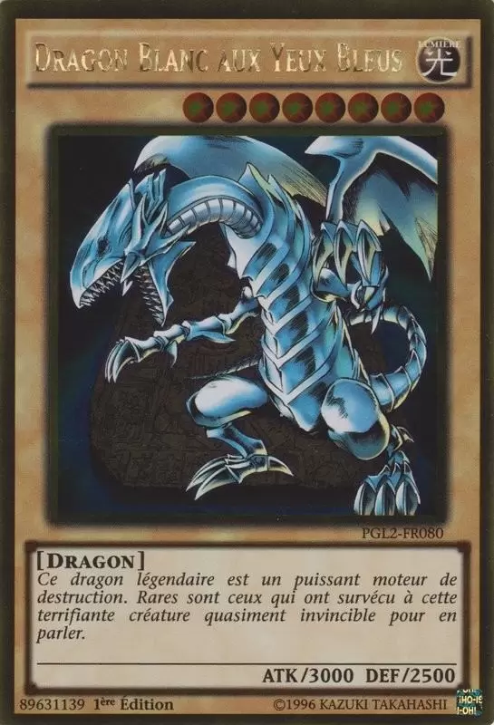Gold Premium 2 PGL2 - Dragon Blanc aux Yeux Bleus