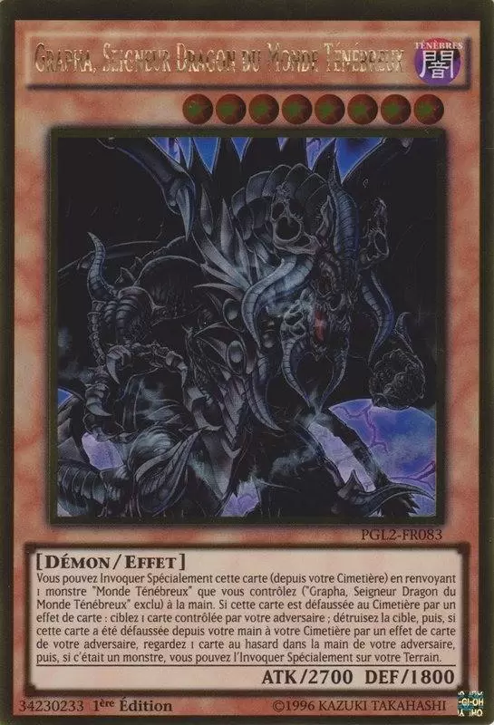 Gold Premium 2 PGL2 - Grapha, Seigneur Dragon du Monde Ténèbreux