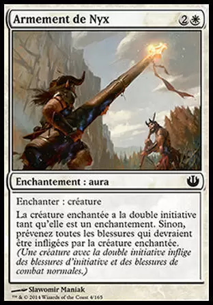Incursion dans Nyx - Armement de Nyx