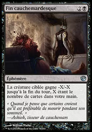 Incursion dans Nyx - Fin cauchemardesque
