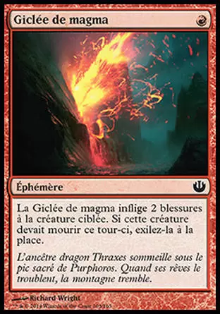 Incursion dans Nyx - Giclée de magma