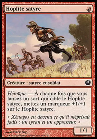 Incursion dans Nyx - Hoplite satyre