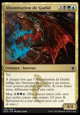 Khans de Tarkir - Abomination de Gudùl