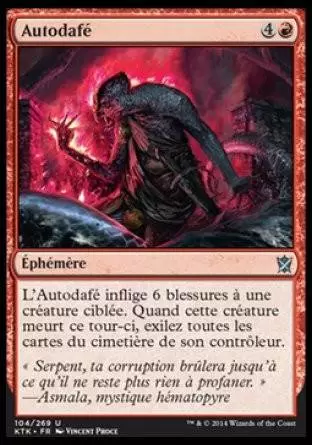 Khans de Tarkir - Autodafé