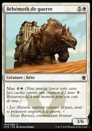 Khans de Tarkir - Béhémoth de guerre