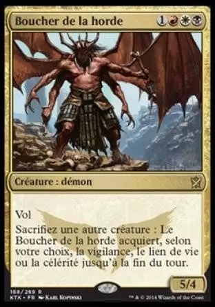 Khans de Tarkir - Boucher de la horde