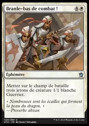 Khans de Tarkir - Branle-bas de combat !