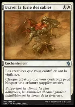 Khans de Tarkir - Braver la furie des sables