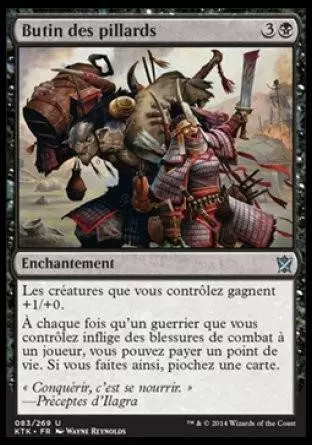 Khans de Tarkir - Butin des pillards