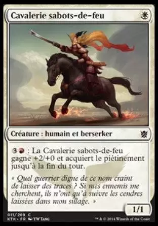 Khans de Tarkir - Cavalerie sabots-de-feu