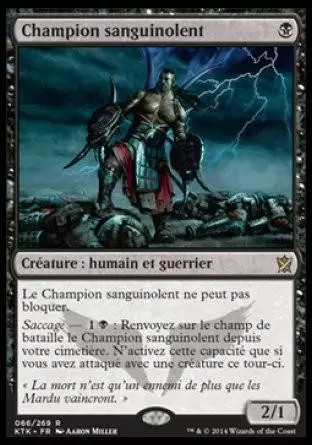 Khans de Tarkir - Champion sanguinolent
