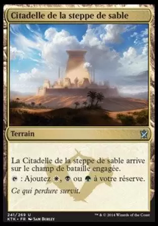 Khans de Tarkir - Citadelle de la steppe de sable