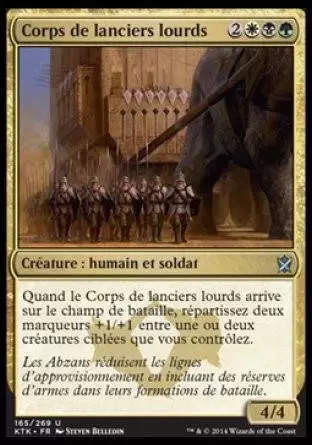 Khans de Tarkir - Corps de lanciers lourds