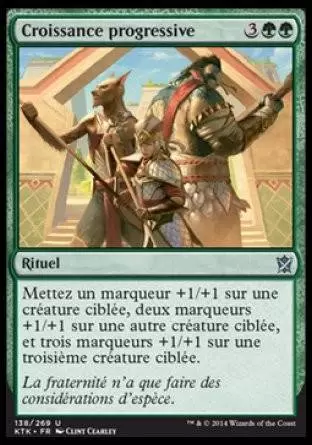 Khans de Tarkir - Croissance progressive