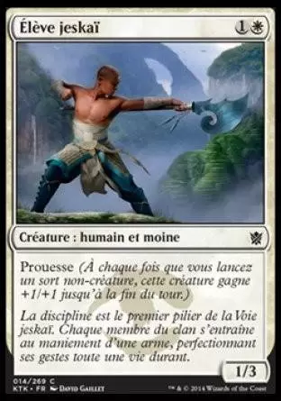 Khans de Tarkir - Élève jeskaï