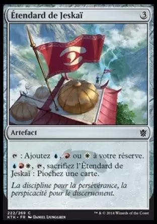 Khans de Tarkir - Étendard de Jeskaï
